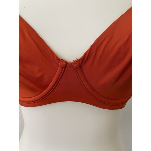 Cuup Lingerie Bra Plunge The Scoop Orange Intimates - Picture 2 of 12